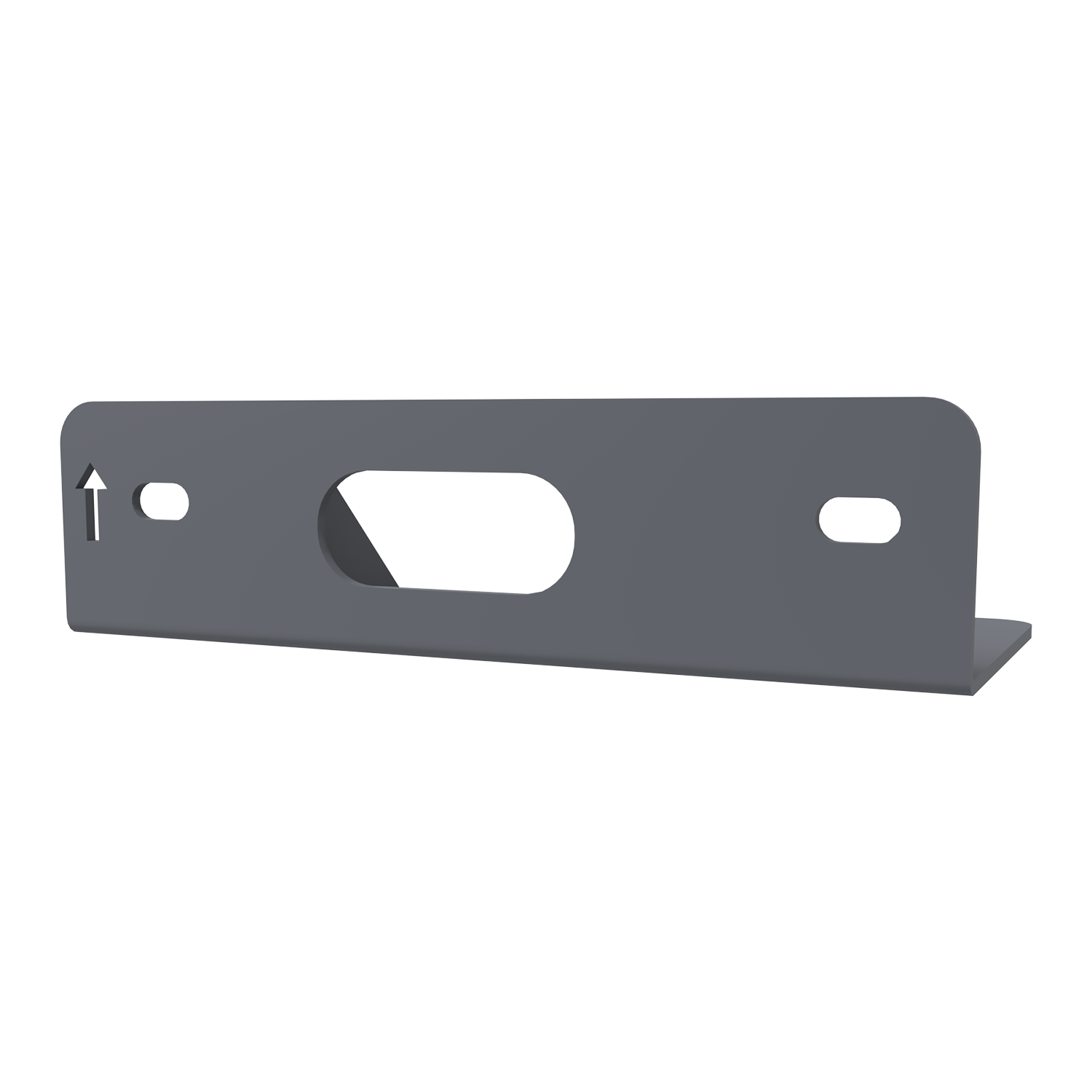 Hooga Wall Mount, gray flat bracket